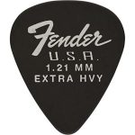 Fender 351 Dura-Tone 1.21 12-Pack Black Pena
