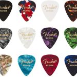 Fender 351 Shape Celluloid Medley Medium (12)