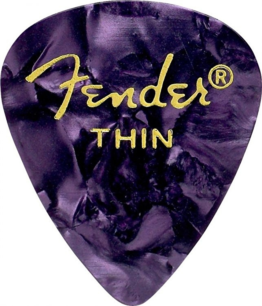 Fender 351 Shape Premium İnce 12’li Paket Purple Moto Pena