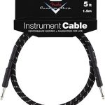 Fender 5' Custom Shop Performance Series Cable Black Tweed Enstrüman Kablosu