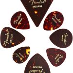 Fender All Shapes Celluloid Medley Tortoise Shel