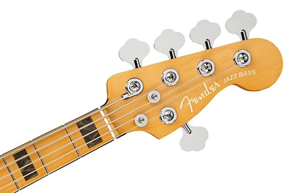 Fender American Ultra Jazz Bass V Akçaağaç Klavye Arctic Pearl Bas Gitar4143