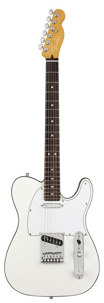 Fender American Ultra Telecaster Gülağacı Klavye Arctic Pearl Elektro Gitar