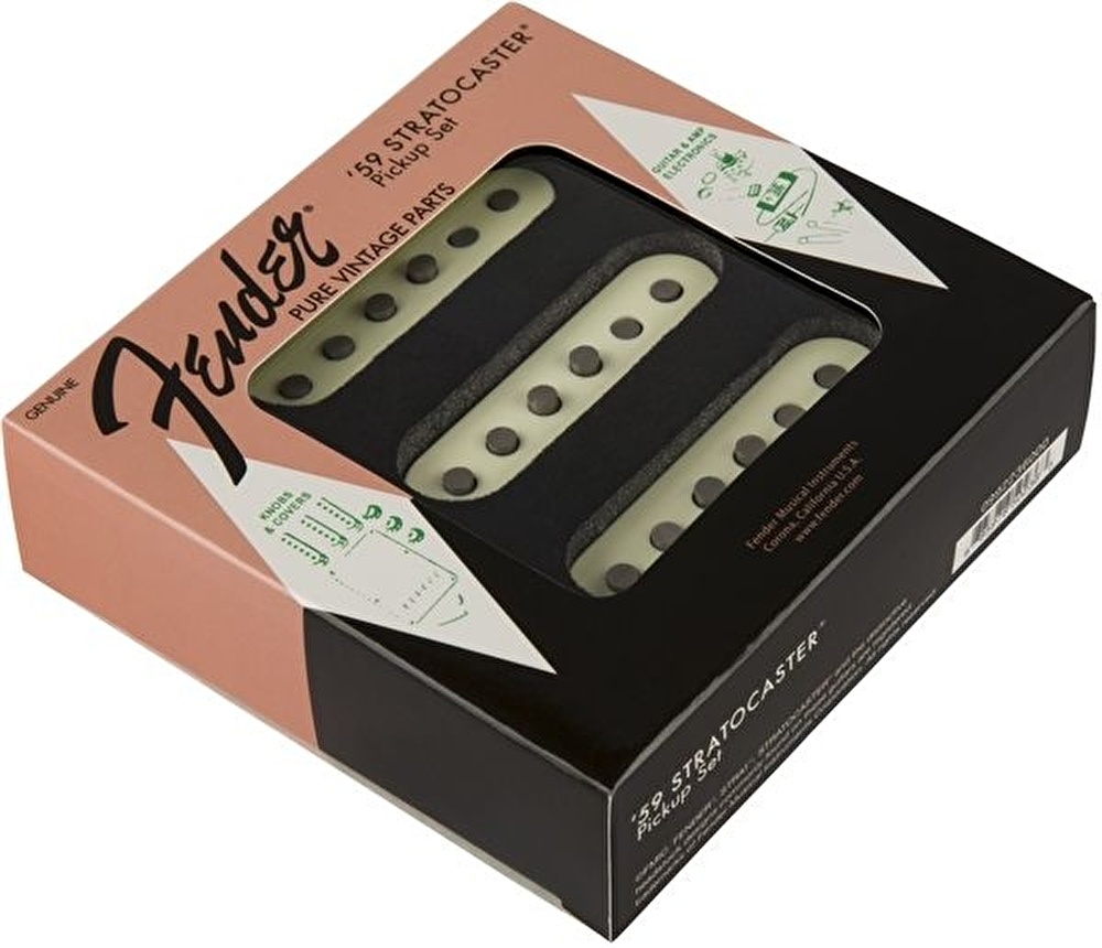 Fender American Vintage ’59 Strat Set of 3 Manyetik Seti