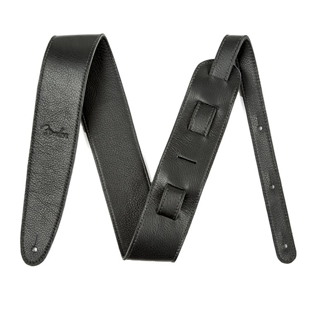 Fender Artisan Crafted Leather Strap 2.5″ Black Askı