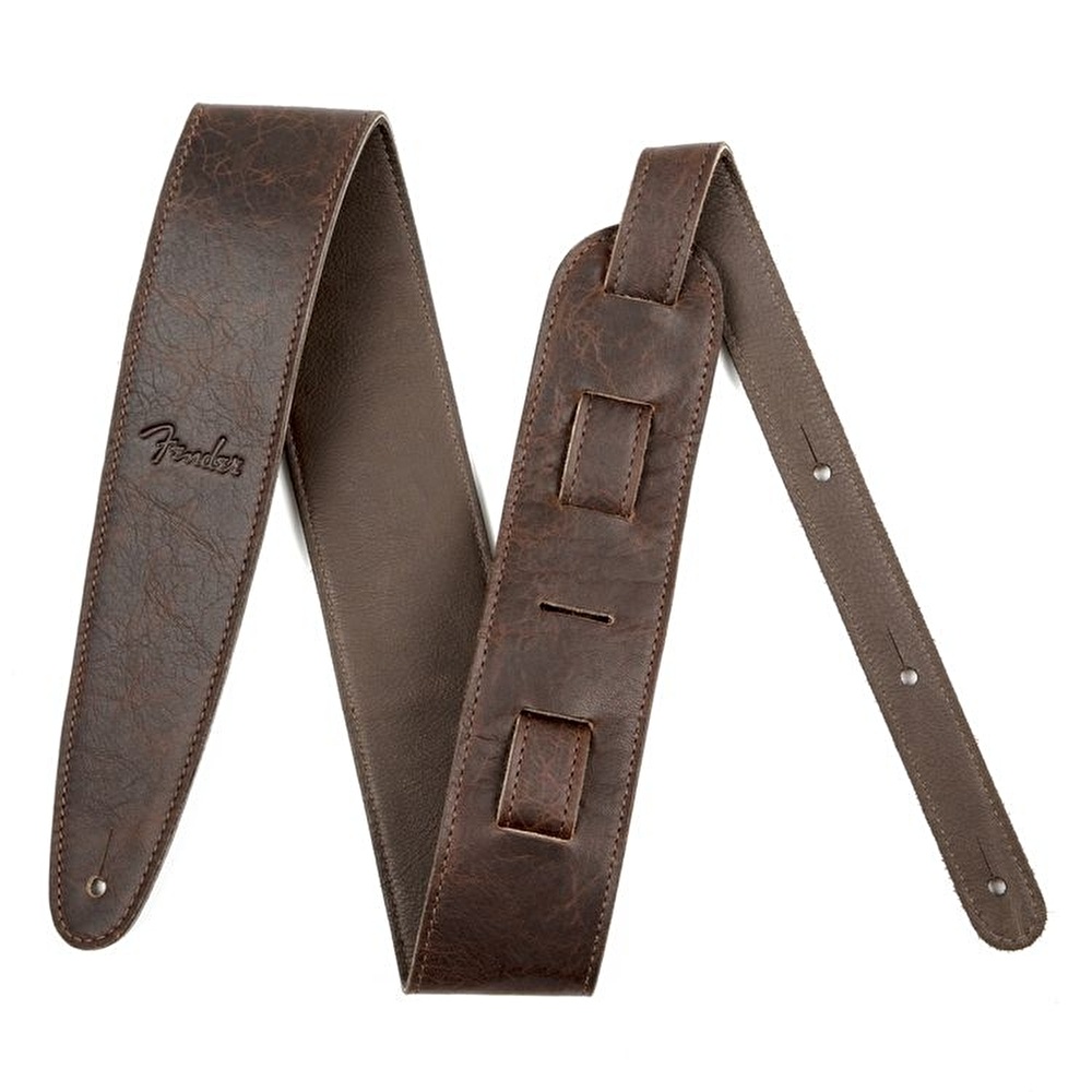 Fender Artisan Crafted Leather Strap 2.5″ Brown Askı