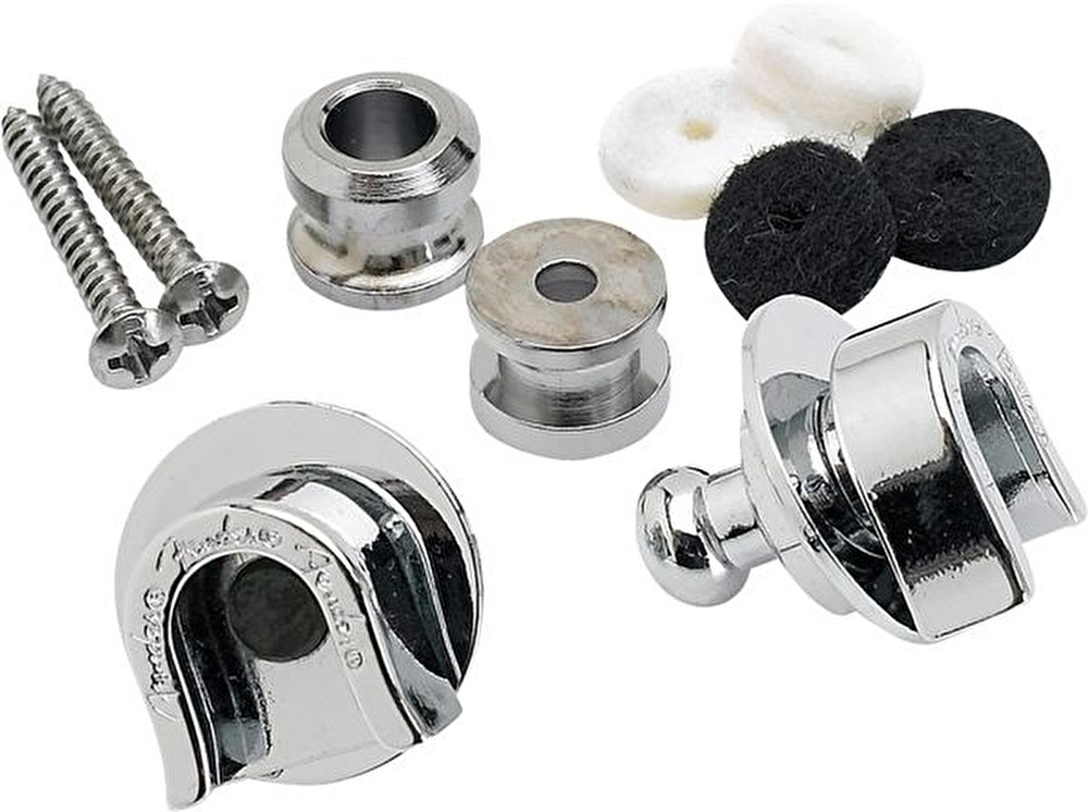 Fender Askı Locks Chrome (2) Askı Locks & Buttons