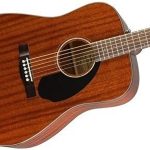 Fender CD-60S Dreadnought All Mahogany Ceviz Klavye Akustik Gitar