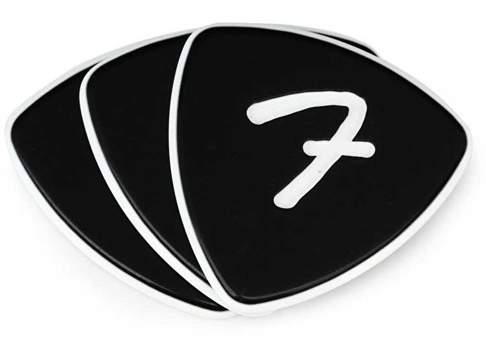 Fender F Grip 346 Picks Siyah 3lü Paket Pena