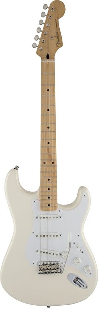 Fender Jimmie Vaughan Tex Mex Strat Akçaağaç Klavye Olympic White Elektro Gitar