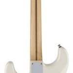 Fender Jimmie Vaughan Tex Mex Strat Akçaağaç Klavye Olympic White Elektro Gitar