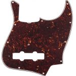 Fender Pickguard '64 Jazz Bass 11 Hole 3-Ply Brown Shell