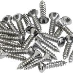 Fender Pickguard Mounting Screws Chrome (24)