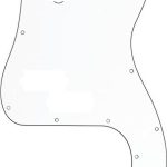 Fender Pickguard Precision Bass 13-Hole Vintage Mount (with Truss Rod Notch) White
