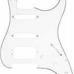 Fender Pickguard Strat 11 Hole H/S/S 3-Ply White
