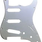 Fender Pickguard Strat 11 Hole S/S/S Configuration 1-Ply Polished Chrome