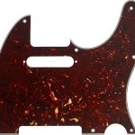 Fender Pickguard Tele 8 Hole 4-Ply Tortoise Shell