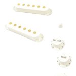 Fender Pure Vintage '50s Stratocaster Accessory Kit VWH Knobs Kits & Pick Up Covers