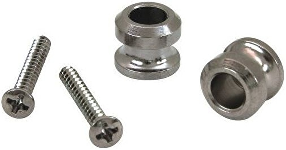 Fender Schaller/Fender Askılock Buttons Guitar/Bass Set of 2 Askı Locks & Buttons