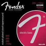 Fender Super 8250 Bass Strings Nickel Plated Steel Taperwound Long Scale 8250M Ggs.045-.110 String Sets - Bas Gitar Teli