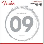 Fender Super Bullets Strings Nickel Plated Steel Bullet End 3250L Gauges .009-.042 String Sets - Elektro Gitar Teli
