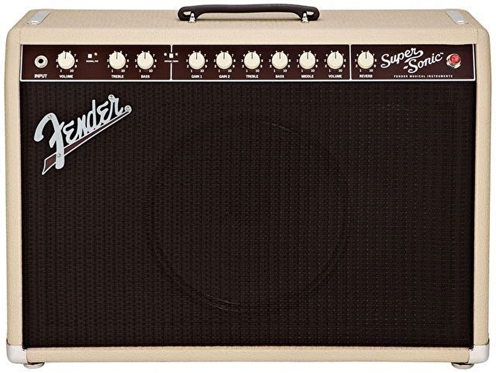 Fender Super-Sonic 22 Combo Blonde Elektro Gitar Amfisi