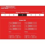 Fender Vintage Noiseless Jazz Bass Set of 2 Manyetik Seti