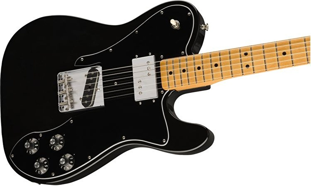 Fender Vintera '70s Telecaster Custom Akçaağaç Klavye Black Elektro Gitar