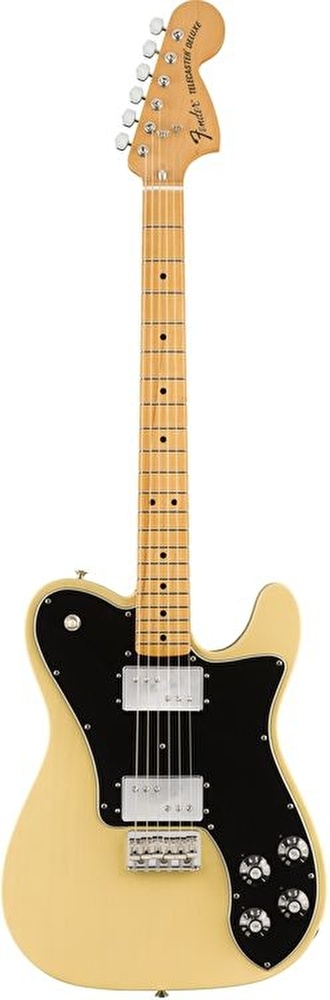 Fender Vintera ’70s Telecaster Deluxe Akçaağaç Klavye Vintage Blonde Elektro Gitar
