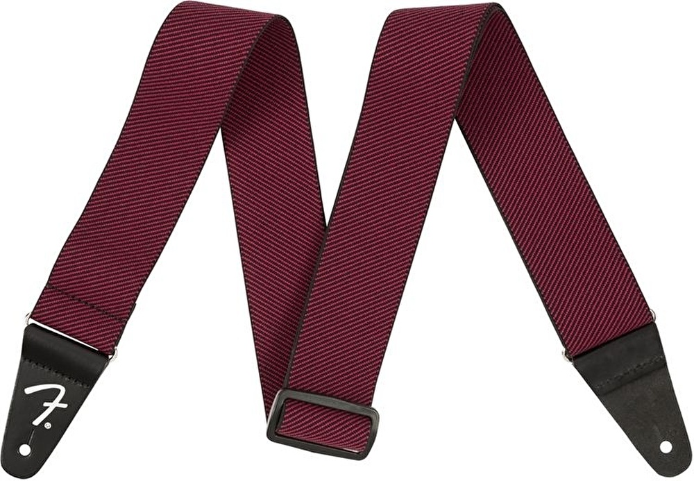 Fender WeighLess Tweed Strap Kırmızı Gitar Askısı