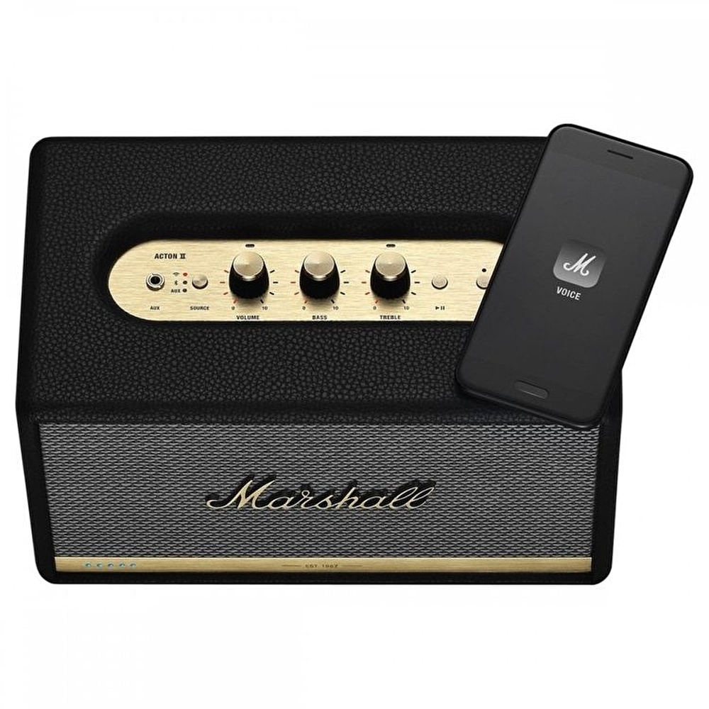 MARSHALL ACCS-10208 Marshall Acton II Voice Siyah Bluetooth Hoparlör