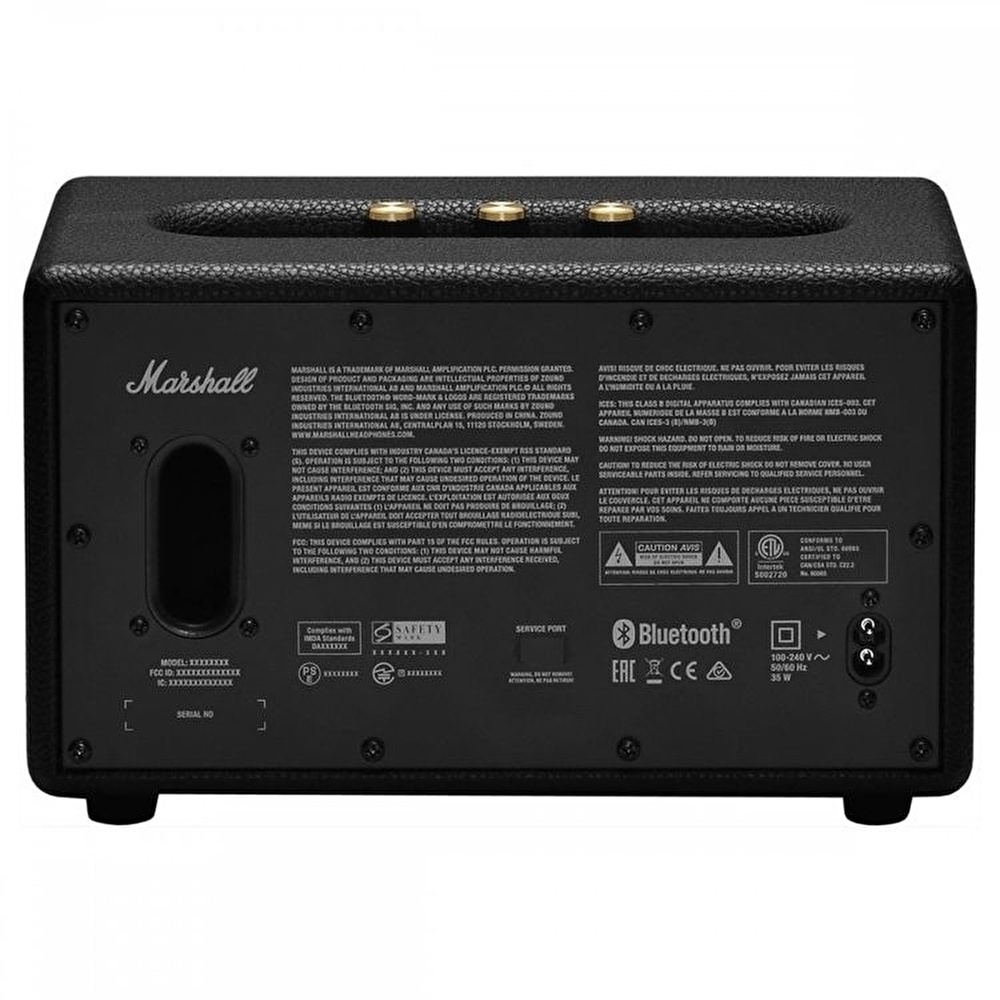 MARSHALL ACCS-10208 Marshall Acton II Voice Siyah Bluetooth Hoparlör