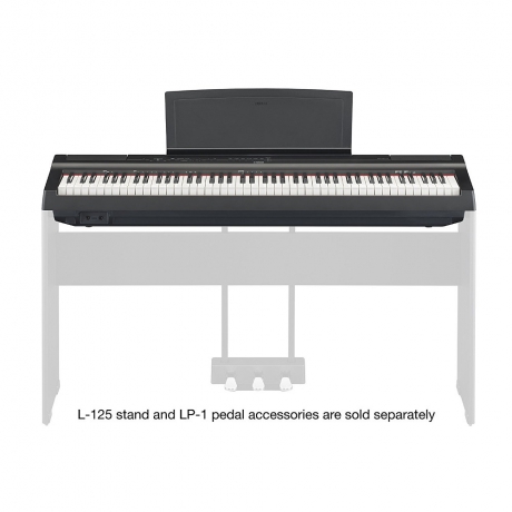 Yamaha P125A Taşinabilir Dijital Piyano (Siyah)