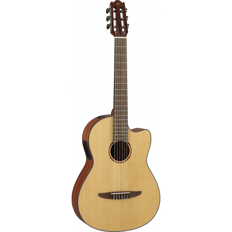 Yamaha APX600 Thinline Cutaway Elektro Akustik Gitar (Natural Satin)