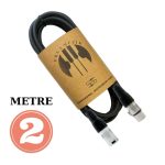 ERGA MÜZİK 2M STÜDYO CONDENSER MİKROFON KABLOSU XLR ERKEK / XLR DİŞİ KONNECTOR KABLOSU