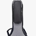 ERGA MÜZİK - KLASİK GİTAR KILIFI - ÇANTASI - SİYAH BEYAZ KARELİ PROFESYONEL GİGBAG - SOFT CASE - SU GEÇİRMEZ