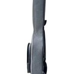 KLASİK GİTAR ÇANTASI-KILIFI-KALIN-GİGBAG-GRİ-SİYAH FİTİL-KETEN-SU GEÇİRMEZ-GTRGRİBLACK001