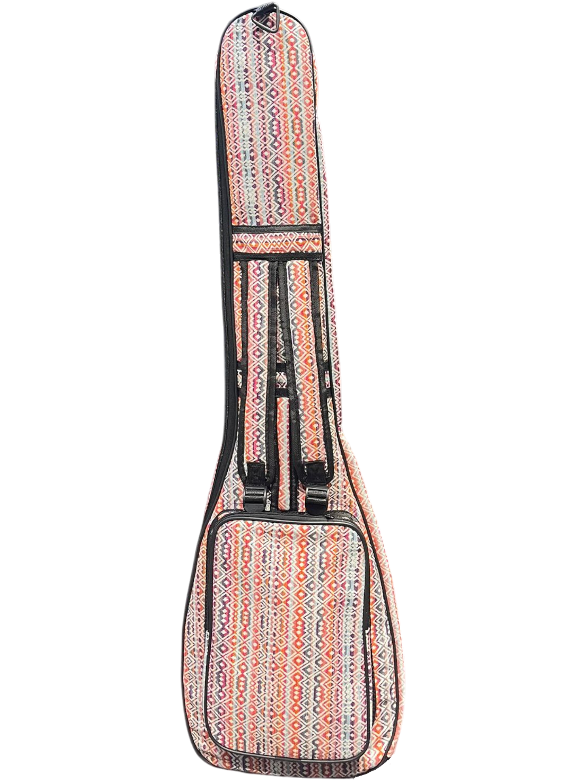 Saz Kılıfı Dokuma Bağlama Kılıfı Korumalı Kalın Kılıf Uzun Sap Bağlama Kılıfı