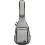 Keten Gri Klasik Gitar Çantası Su Geçirmez Pedli–Sap Sabitleyici Cırtlı Gigbag