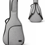 Soft Case Gri Keten Klasik Gitar Kılıfı Taşıma Çantası