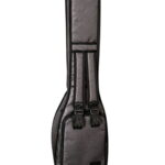 Bağlama Çantası 1900 Denye Gri Su Geçirmez Pedli Soft Case Uzun Sap Saz Kılıfı
