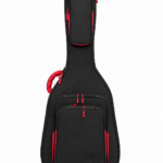 PROFESYONEL GİGBAG KALIN KLASİK GİTAR KILIFI-ÇANTASI - SİYAH - KIRMIZI 1900 DENYE LÜX KUMAŞ - %100 SU GEÇİRMEZ