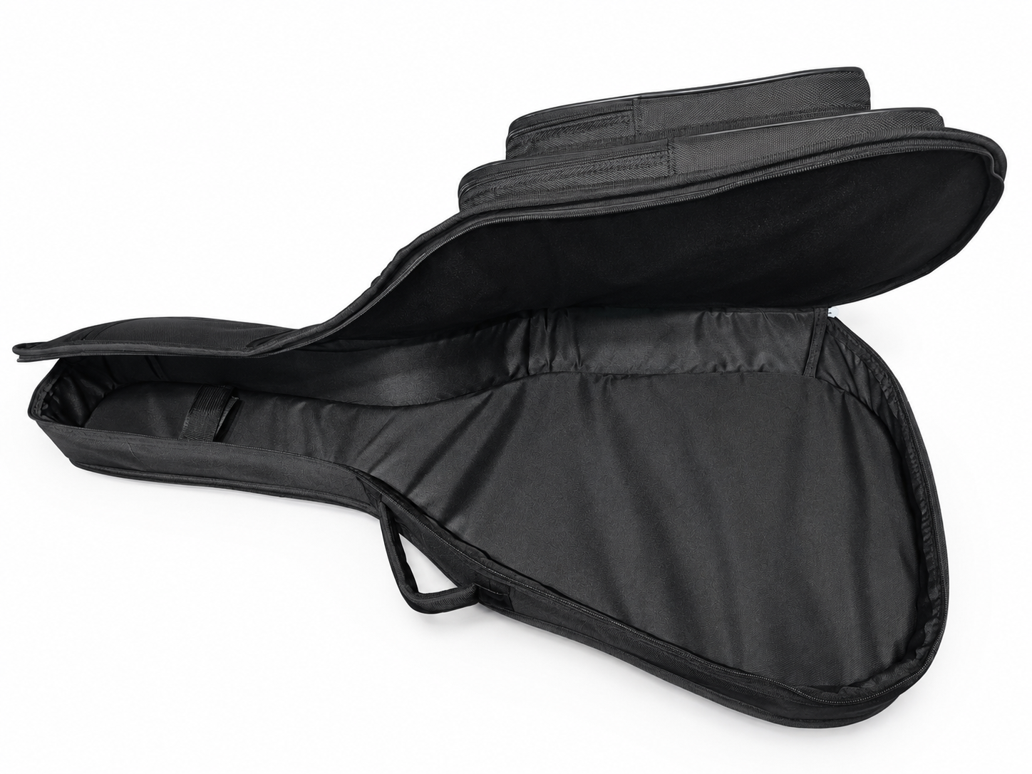 PRO GİGBAG KALIN KLASİK GİTAR KILIFI-ÇANTASI - SİYAH 1900 DENYE LÜX KUMAŞ - %100 SU GEÇİRMEZ